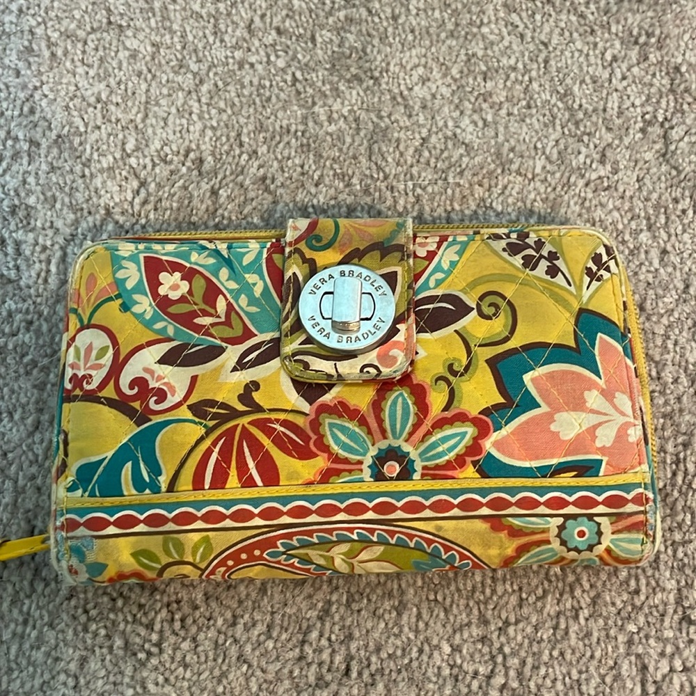 Vera Bradley wallet or clutch.